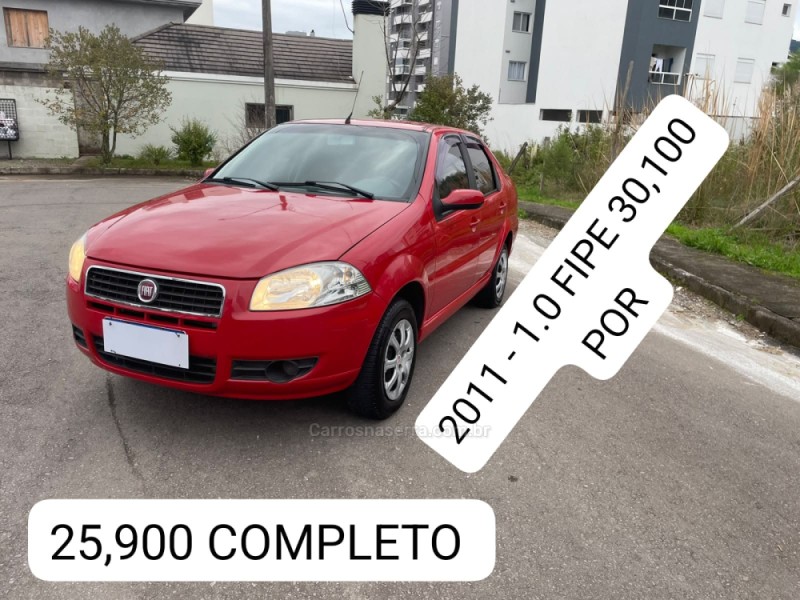 siena 1.0 mpi el 8v flex 4p manual 2011 caxias do sul
