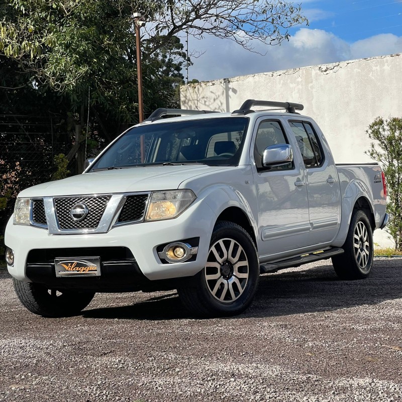 frontier 2.5 sl 4x4 cd turbo eletronic diesel 4p automatico 2014 caxias do sul