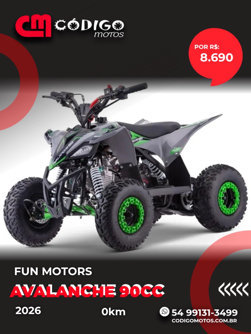 avalanche 90cc 2026 veranopolis