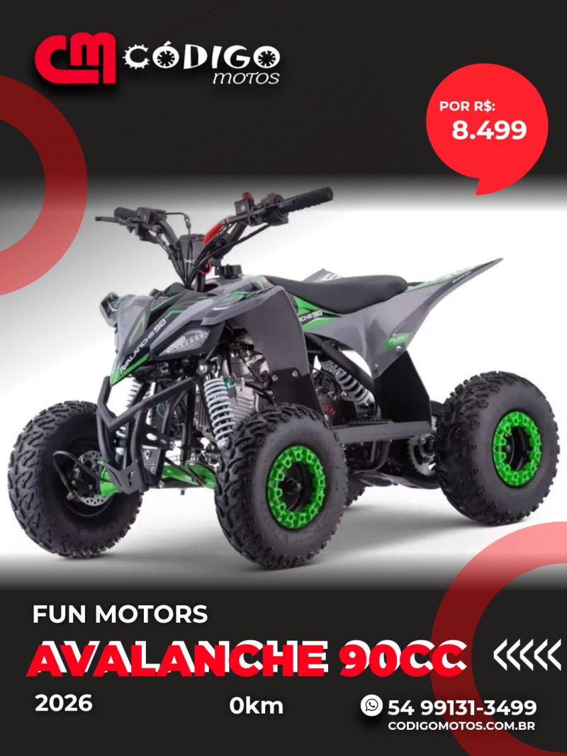 avalanche 90cc 2026 veranopolis