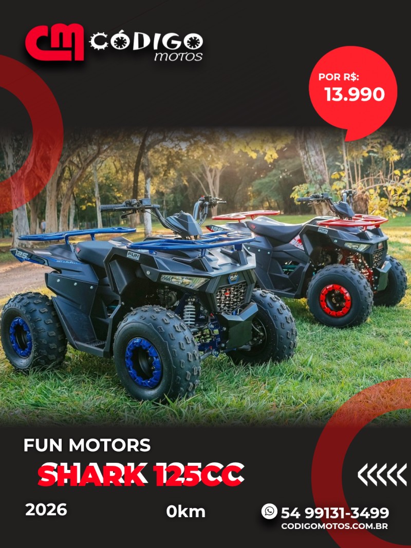 shark 125cc 2026 veranopolis
