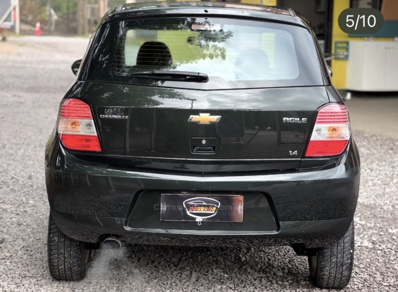 AGILE 1.4 MPFI LTZ 8V FLEX 4P MANUAL - 2011 - GRAMADO