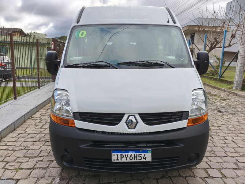 master 2.5 dci minibus l2h2 16 lugares 16v diesel 3p manual 2010 caxias do sul