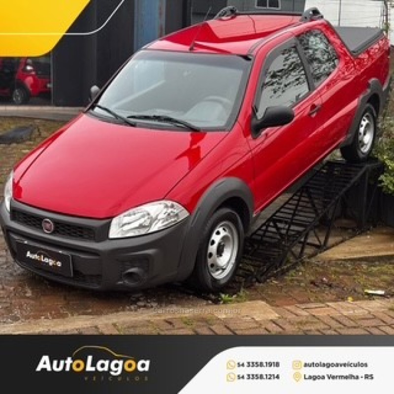STRADA 1.4 MPI HARD WORKING CD 8V FLEX 2P MANUAL - 2019 - LAGOA VERMELHA