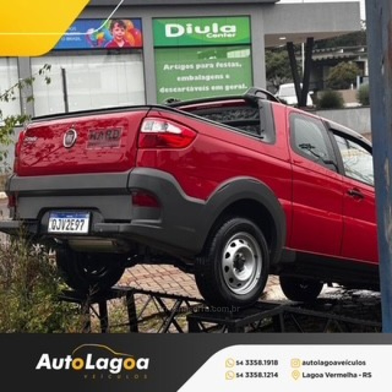 STRADA 1.4 MPI HARD WORKING CD 8V FLEX 2P MANUAL - 2019 - LAGOA VERMELHA