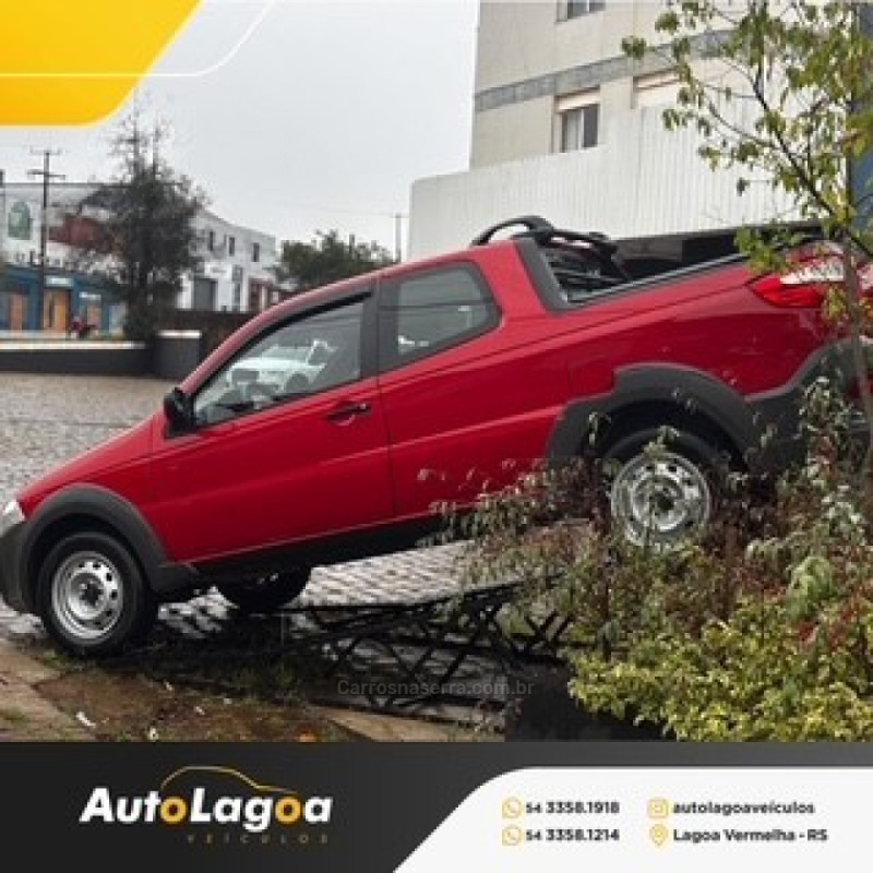 STRADA 1.4 MPI HARD WORKING CD 8V FLEX 2P MANUAL - 2019 - LAGOA VERMELHA