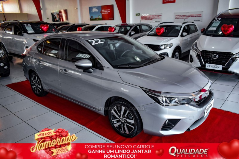 city 1.5 exl 16v flex 4p automatico 2022 santa cruz do sul