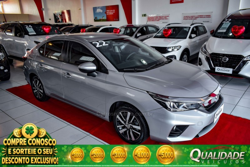 city 1.5 exl 16v flex 4p automatico 2022 santa cruz do sul
