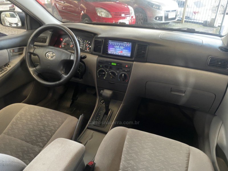COROLLA 1.8 XEI 16V GASOLINA 4P AUTOMÁTICO - 2003 - CAXIAS DO SUL