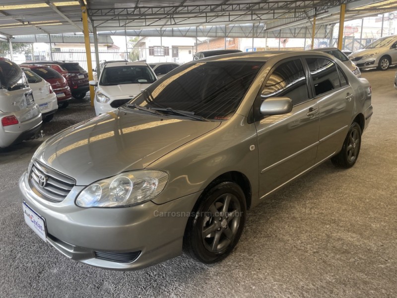 COROLLA 1.8 XEI 16V GASOLINA 4P AUTOMÁTICO - 2003 - CAXIAS DO SUL