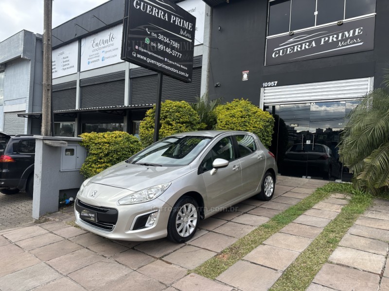 308 1.6 allure 16v flex 4p manual 2013 caxias do sul