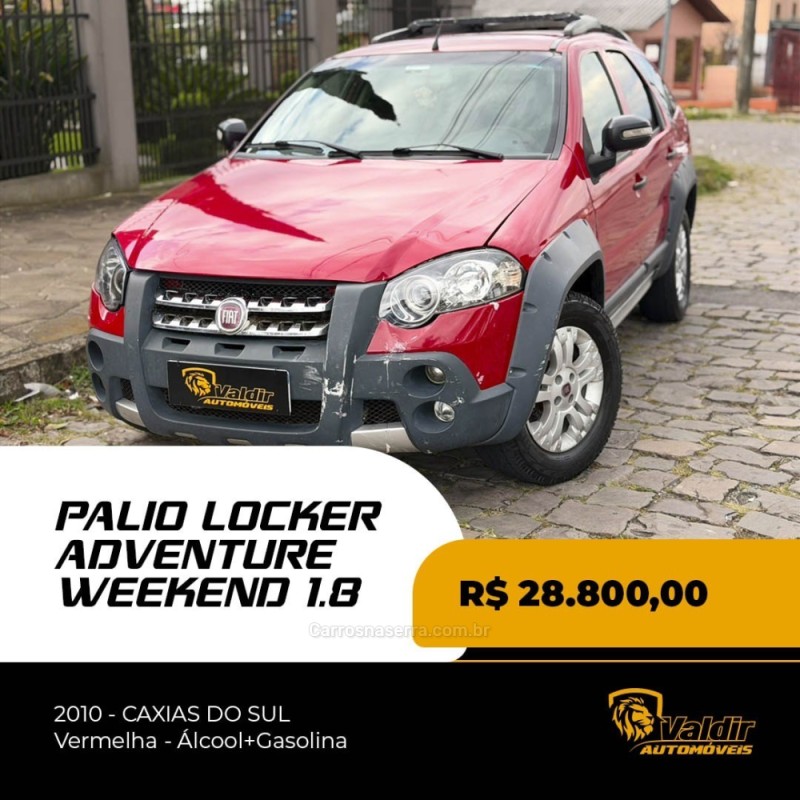 palio 1.8 mpi adventure locker weekend 8v flex 4p manual 2010 caxias do sul