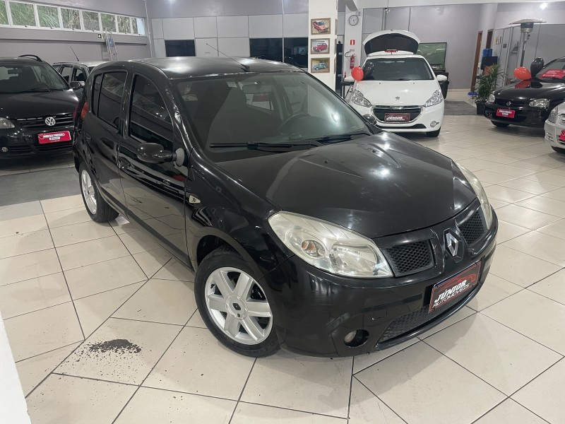 sandero 1.6 expression 16v flex 4p manual 2009 caxias do sul
