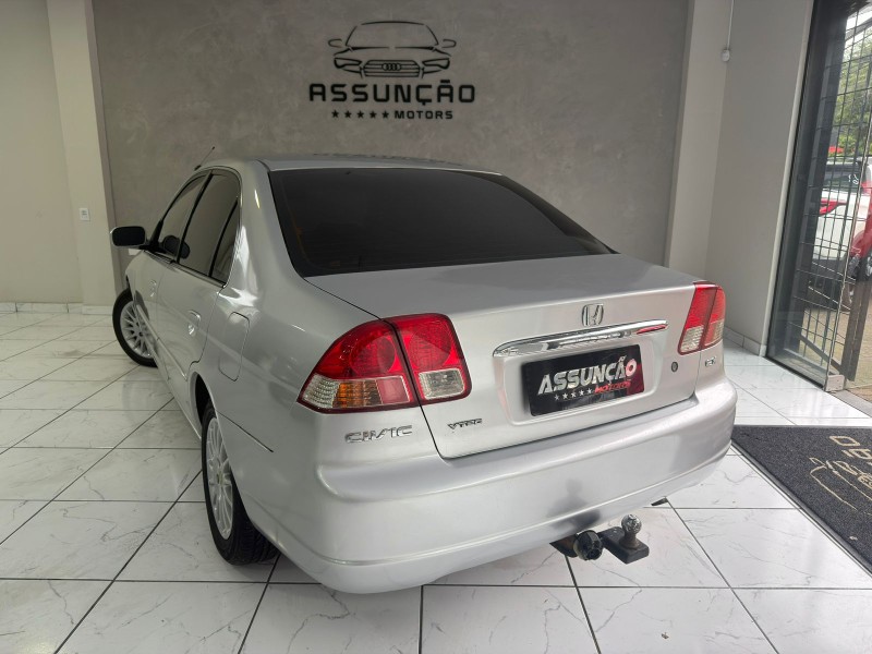 CIVIC 1.7 EX 16V GASOLINA 4P AUTOMÁTICO - 2001 - CAXIAS DO SUL