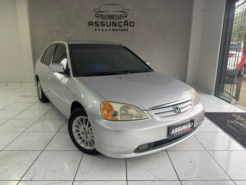 civic 1.7 ex 16v gasolina 4p automatico 2001 caxias do sul