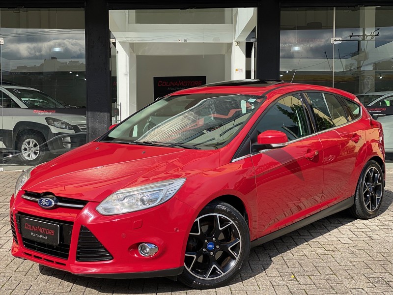 focus 2.0 titanium plus hatch 16v flex 4p auto 2015 caxias do sul