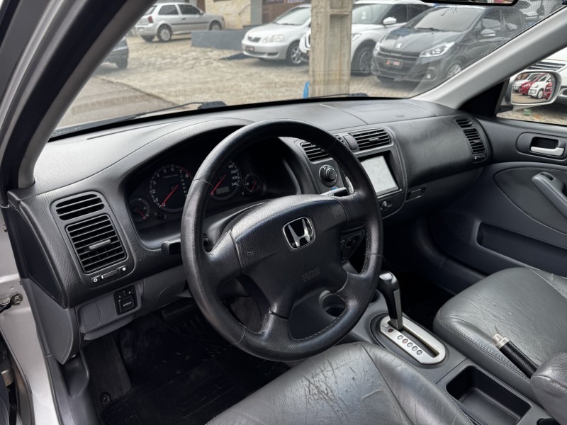 CIVIC 1.7 LX 16V GASOLINA 4P AUTOMÁTICO - 2003 - DOIS IRMãOS