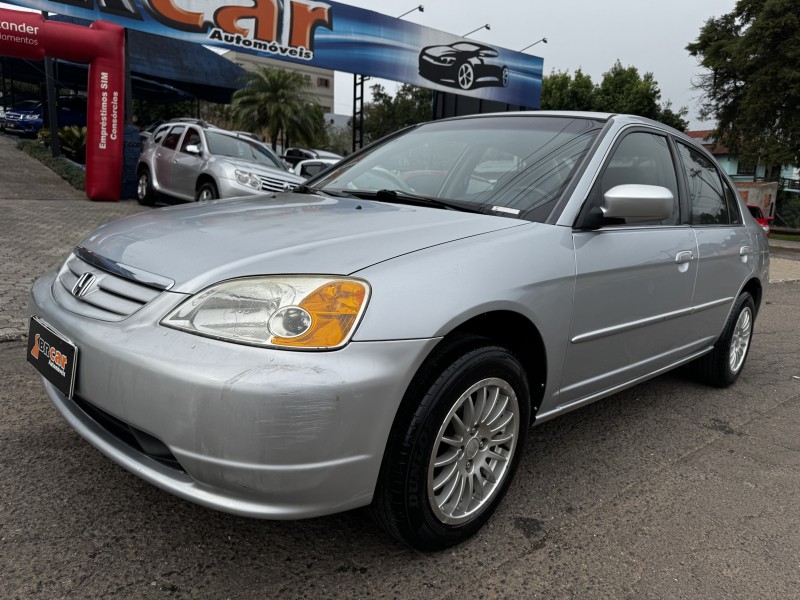 civic 1.7 lx 16v gasolina 4p automatico 2003 dois irmaos