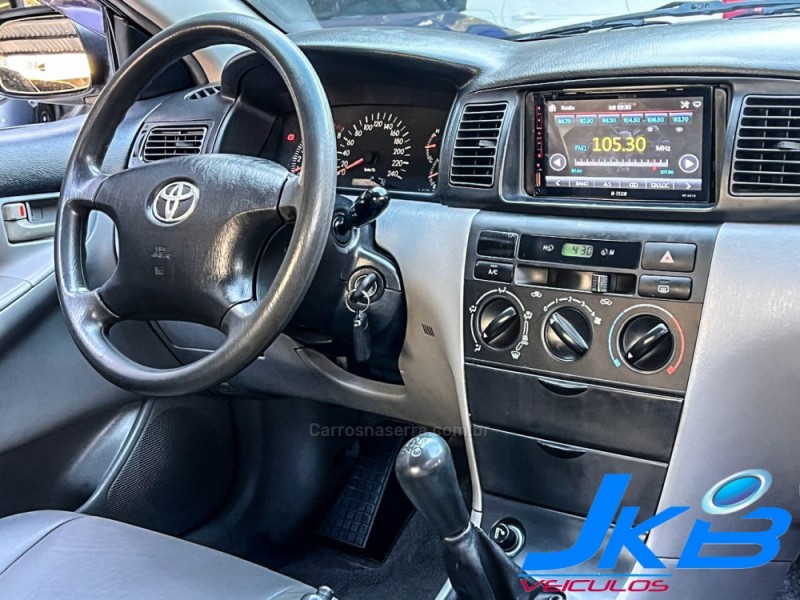COROLLA 1.8 XEI 16V GASOLINA 4P MANUAL - 2003 - NOVO HAMBURGO