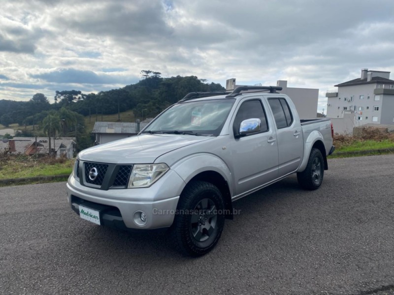 frontier 2.5 le 4x4 cd turbo eletronic diesel 4p manual 2010 flores da cunha