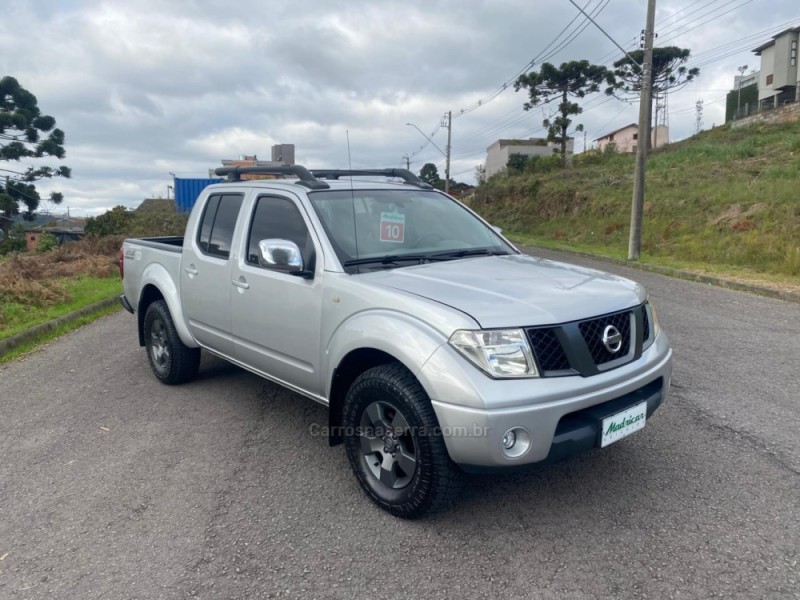 FRONTIER 2.5 LE 4X4 CD TURBO ELETRONIC DIESEL 4P MANUAL - 2010 - FLORES DA CUNHA
