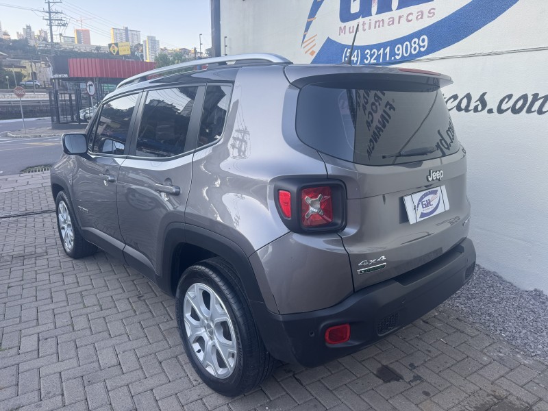 RENEGADE 2.0 16V TURBO DIESEL LIMITED 4P 4X4 AUTOMÁTICO - 2018 - CAXIAS DO SUL
