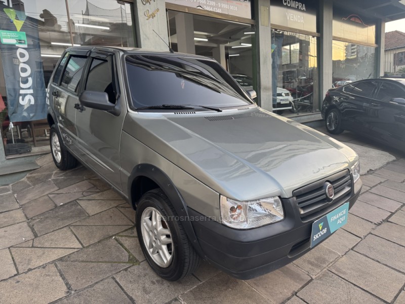 UNO 1.0 MPI MILLE WAY ECONOMY 8V FLEX 4P MANUAL - 2012 - GARIBALDI