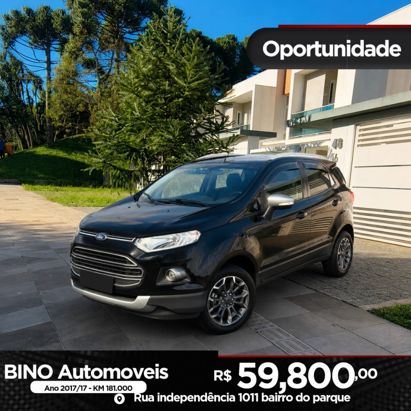 ecosport 1.6 freestyle 16v flex 4p automatico 2017 farroupilha