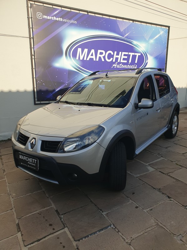 sandero 1.6 stepway 16v flex 4p manual 2009 caxias do sul