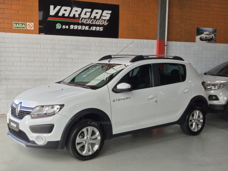sandero 1.6 stepway 16v flex 4p manual 2017 caxias do sul