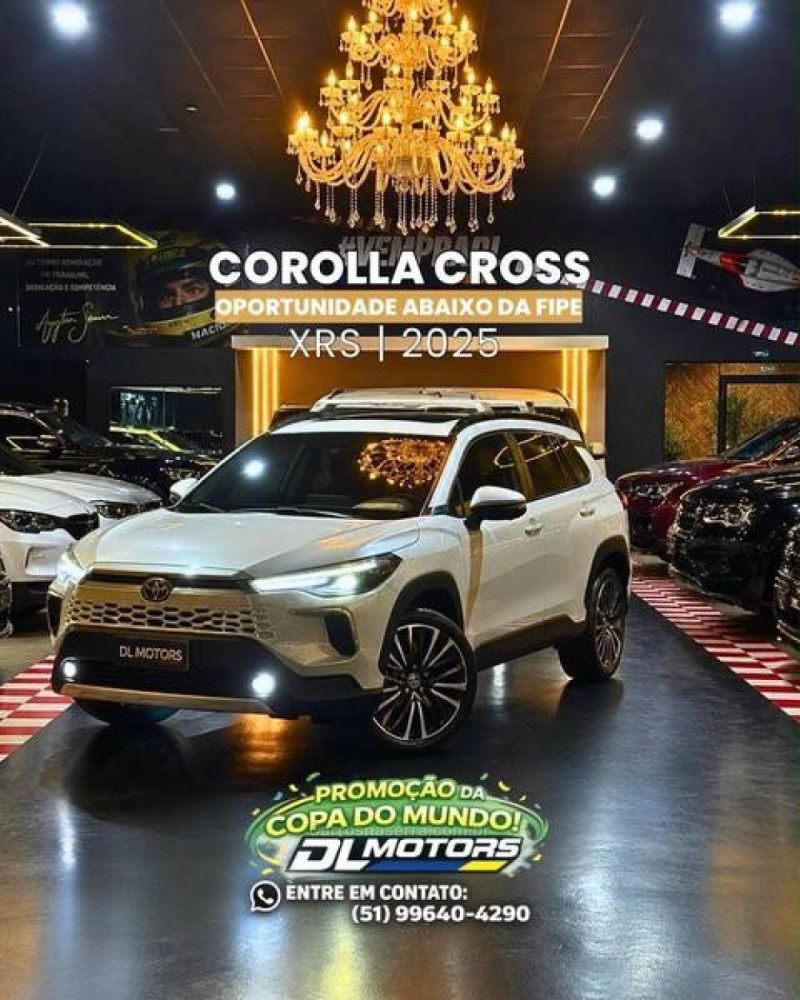corolla 1.8 cross xrx 16v hibrido 4p automatico 2025 lajeado