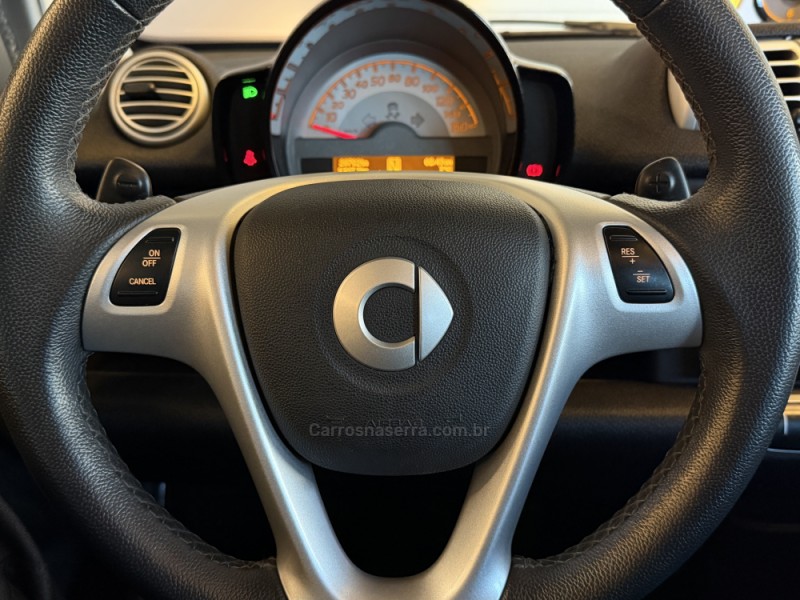 FORTWO 1.0 PASSION COUPÉ 3 CILINDROS 12V GASOLINA 2P AUTOMÁTICO - 2015 - CAXIAS DO SUL