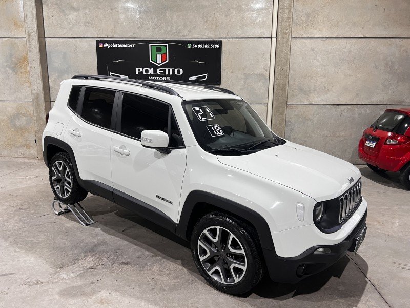 renegade 1.8 16v flex longitude 4p automatico 2021 caxias do sul