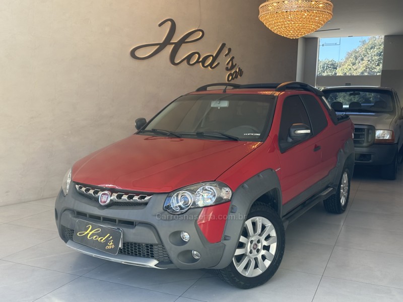 strada 1.8 mpi adventure cd 16v flex 3p automatizado 2014 canela