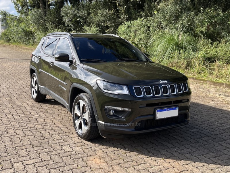 COMPASS 2.0 16V FLEX LONGITUDE AUTOMÁTICO - 2018 - NOVA BASSANO