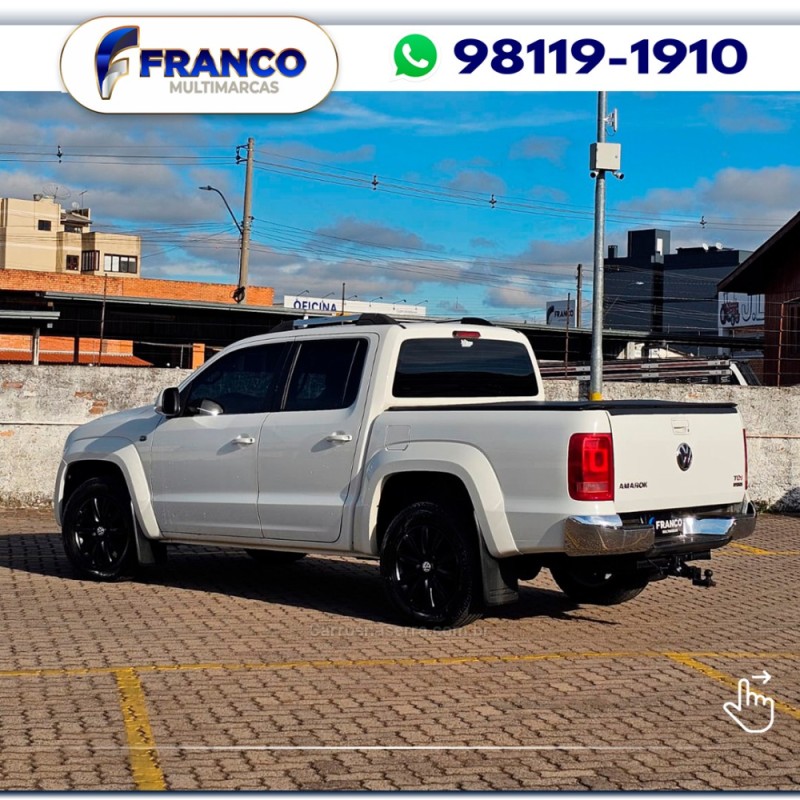 AMAROK 2.0 HIGHLINE 4X4 CD 16V TURBO INTERCOOLER DIESEL 4P AUTOMÁTICO - 2013 - VACARIA