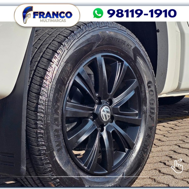 AMAROK 2.0 HIGHLINE 4X4 CD 16V TURBO INTERCOOLER DIESEL 4P AUTOMÁTICO - 2013 - VACARIA