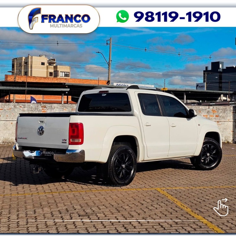 AMAROK 2.0 HIGHLINE 4X4 CD 16V TURBO INTERCOOLER DIESEL 4P AUTOMÁTICO - 2013 - VACARIA