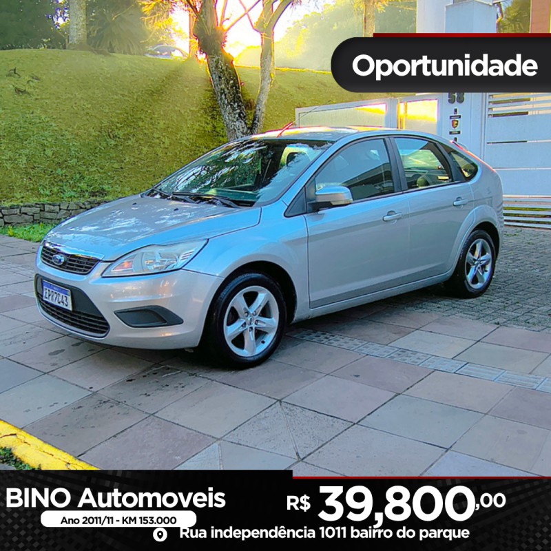 focus 1.6 s 16v flex 4p manual 2011 farroupilha