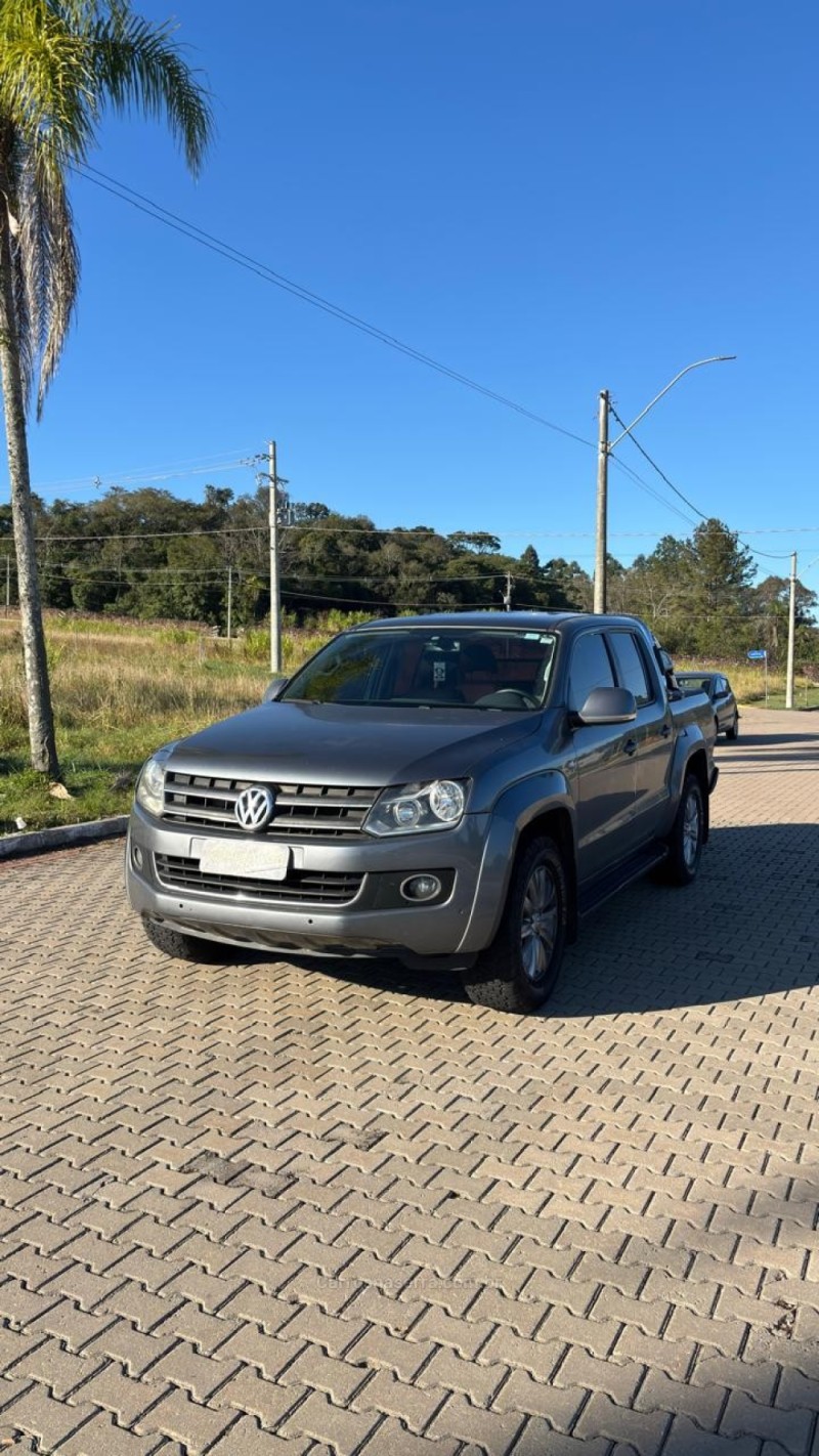 AMAROK 2.0 HIGHLINE 4X4 CD 16V TURBO INTERCOOLER DIESEL 4P AUTOMÁTICO - 2013 - IVOTI