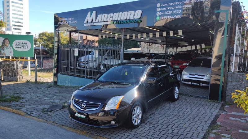 sentra 2.0 sl 16v flex 4p automatico 2012 caxias do sul