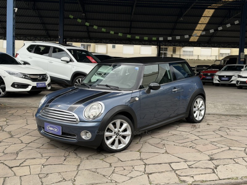 cooper 1.6 16v gasolina 2p manual 2010 caxias do sul