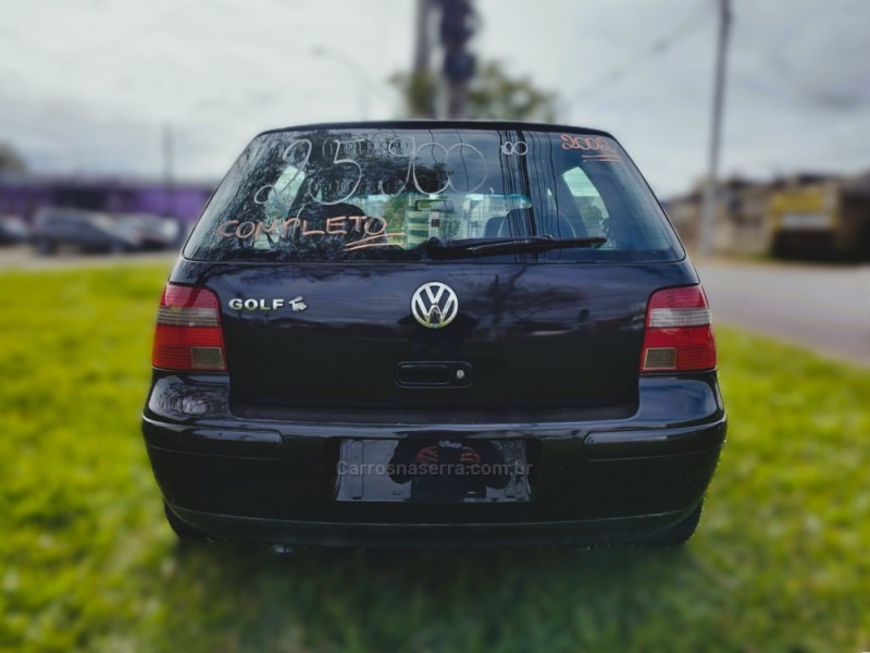 GOLF 1.6 MI BLACK & SILVER 8V GASOLINA 4P MANUAL - 2002 - NOVO HAMBURGO