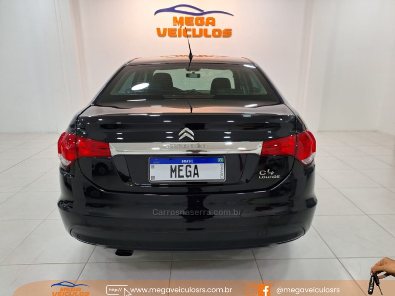 C4 LOUNGE 2.0 MPFI ORIGINE 16V FLEX 4P AUTOMÁTICO - 2016 - BENTO GONçALVES