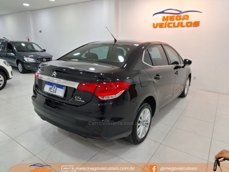 C4 LOUNGE 2.0 MPFI ORIGINE 16V FLEX 4P AUTOMÁTICO - 2016 - BENTO GONçALVES