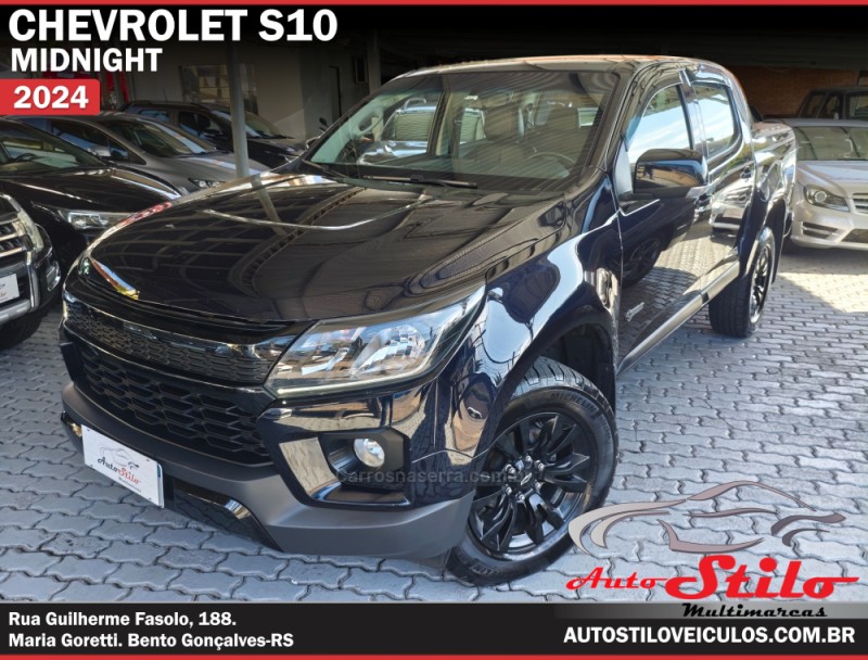 s10 2.8 midnight 4x4 cd 16v turbo diesel 4p automatico 2024 bento goncalves