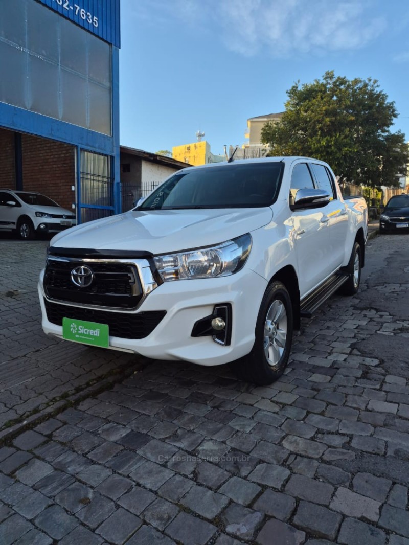 HILUX 2.8 SR CHALLENGE 4X4 CD 16V TURBO DIESEL 4P AUTOMÁTICO - 2019 - BENTO GONçALVES