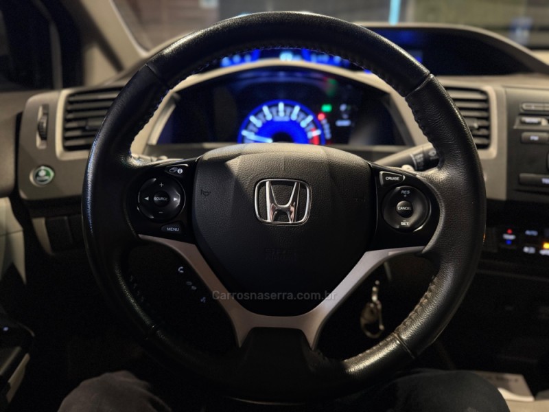 CIVIC 2.0 LXR 16V FLEX 4P AUTOMÁTICO - 2014 - FARROUPILHA