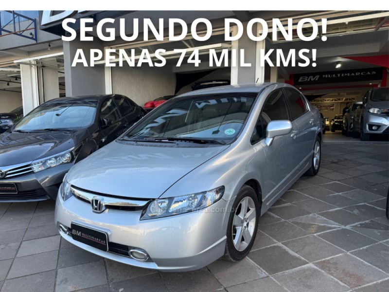 civic 1.8 lxs 16v gasolina 4p automatico 2008 guapore