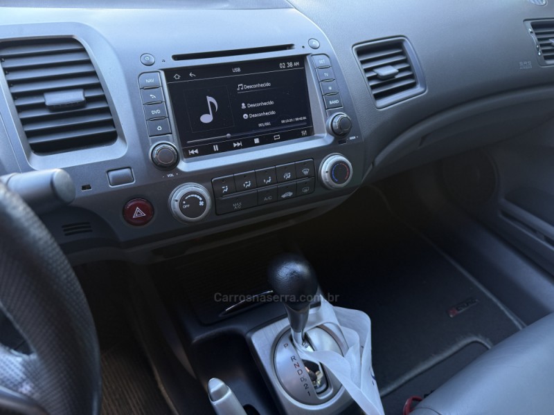 CIVIC 1.8 LXS 16V GASOLINA 4P AUTOMÁTICO - 2008 - GUAPORé